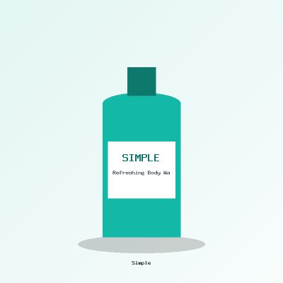 Simple Refreshing Body Wash